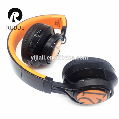 Factory price stereo High- class Wireless Bluetooth Headphone with USB charge cable